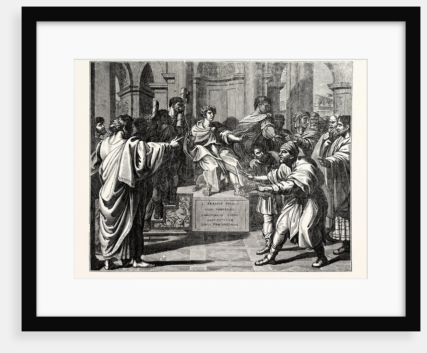 The Cartoons of Raffaelle: Elymas Struck with Blindness by Anonymous