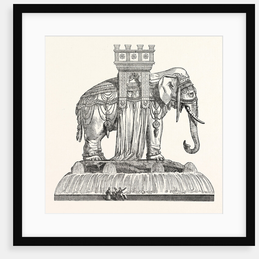 Design for the Fountain of the Elephant at Paris by Anonymous