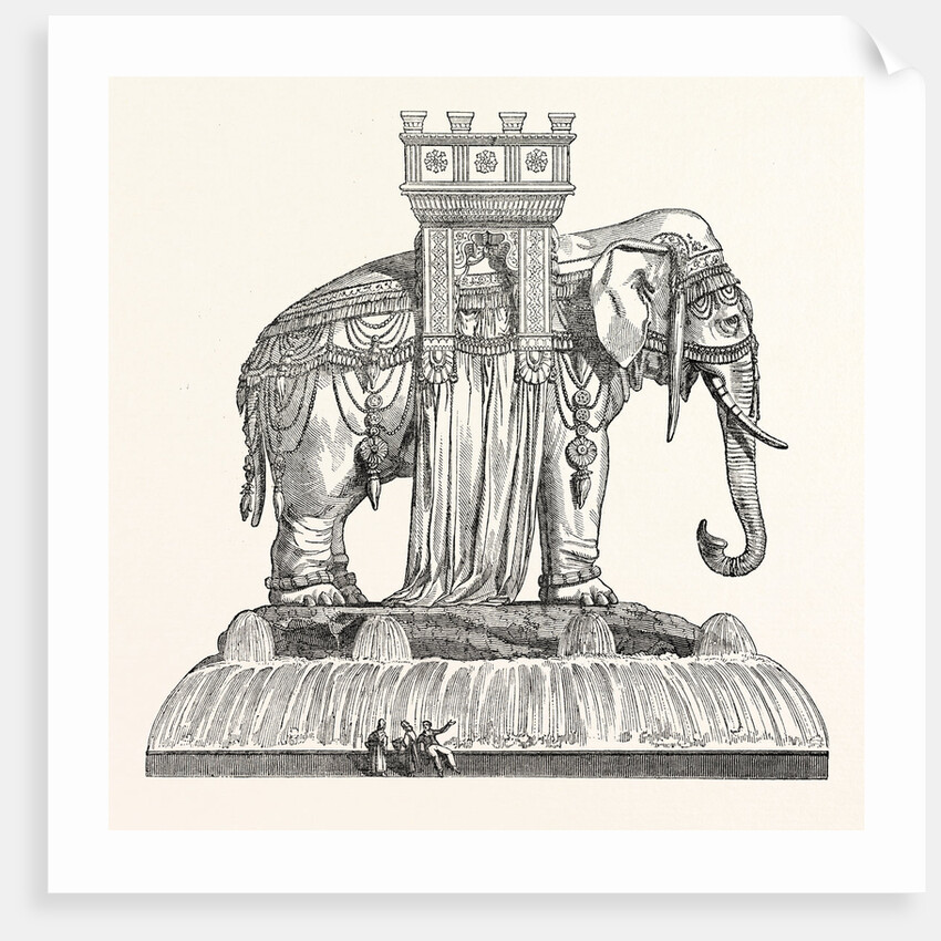 Design for the Fountain of the Elephant at Paris by Anonymous