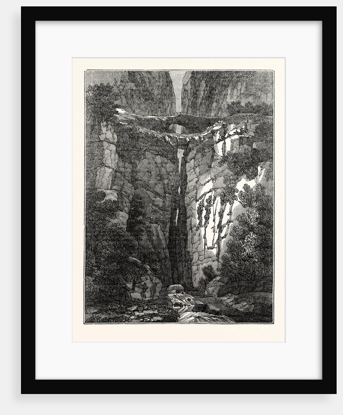 View of the Natural Bridges of Icononzo by Anonymous