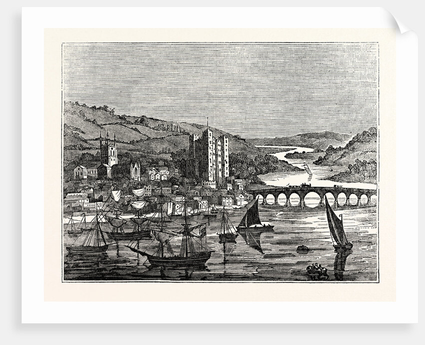 View of the City of Rochester UK by Anonymous