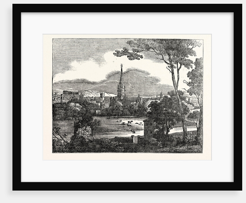 South-West View of the City of Norwich by Anonymous