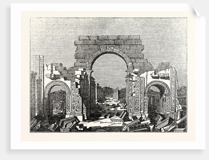 Arch at Palmyra by Anonymous