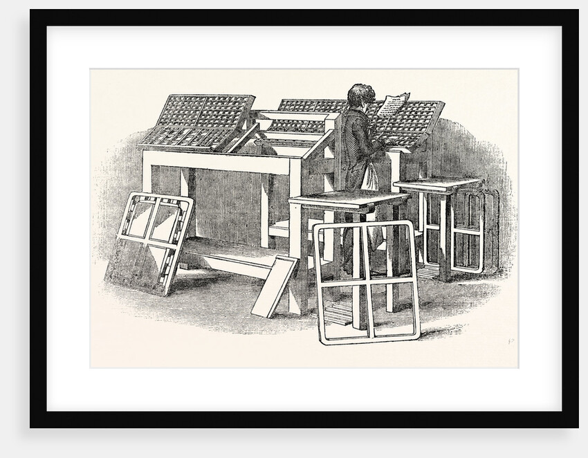 Frames Cases to Be Used in the Process of Printing by Anonymous