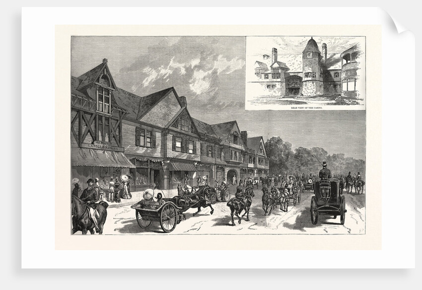 Newport Casino. Drawn C. Graham by Anonymous