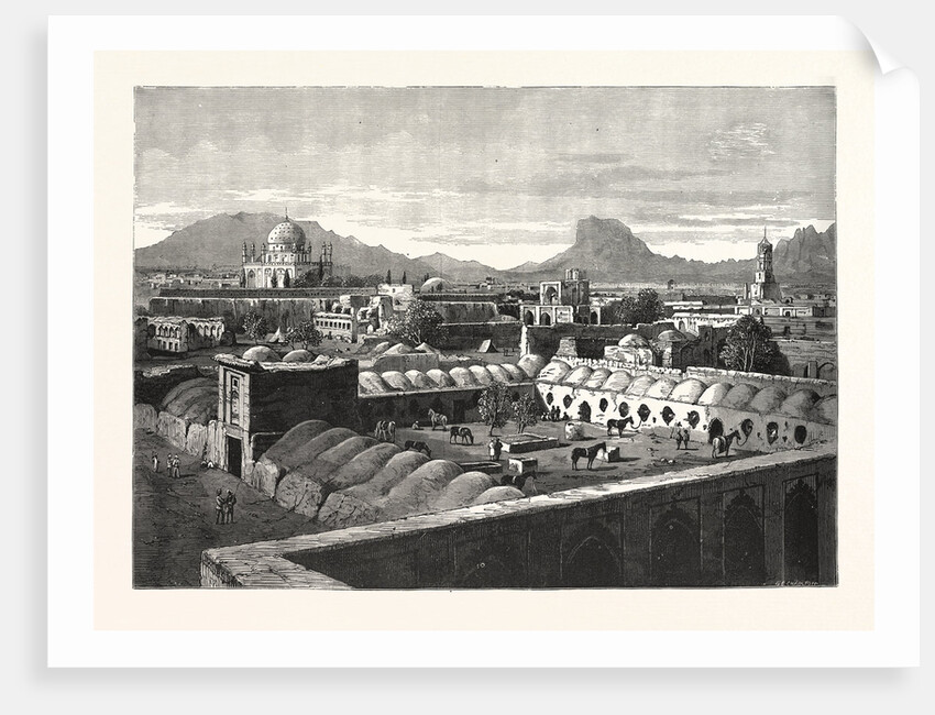 Candahar Interior the Citadel, Kandahar, Qandahar, Afghanistan by Anonymous