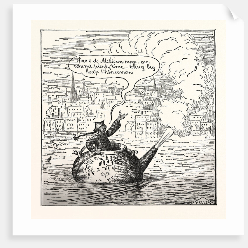 Oh ! Law They Are Coming Over in Their Own Tea-Pots Now! by Anonymous