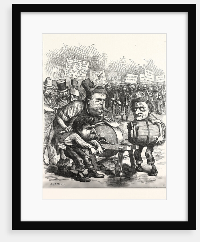 Democratic Axe-Grinder by Anonymous