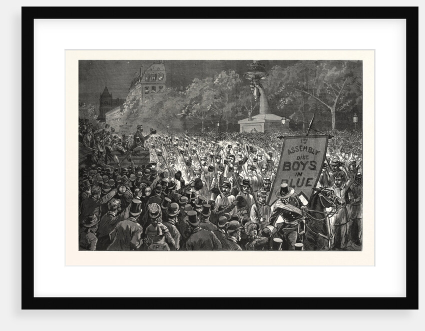 Republican Enthusiasm in New York, the Grand Procession October 11 by Anonymous