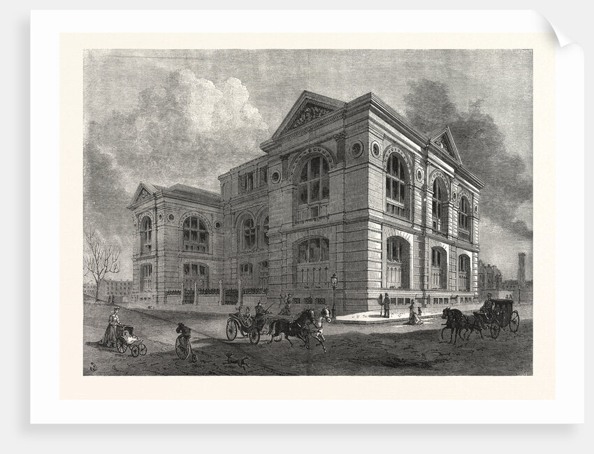 The Lenox Library, Fifth Avenue, New York City., America by Anonymous