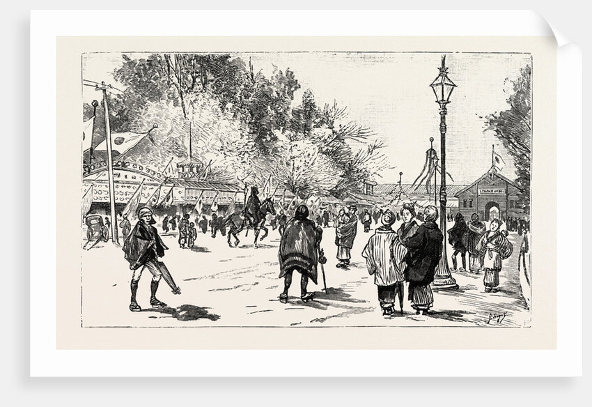 The Japanese Exhibition at Tokyo: One of the Main Avenues of the Exhibition, Japan by Anonymous