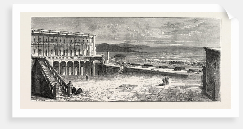 The Ashanti War: The Grave of L.E.L. In Cape Coast Castle, Ghana by Anonymous