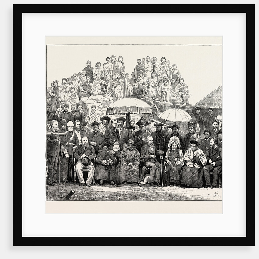 Grand Durbar at Darjeeling, India: Return Visit of the Lieut.-Governor of Bengal to the Rajah of Sikkim at Le Bong by Anonymous