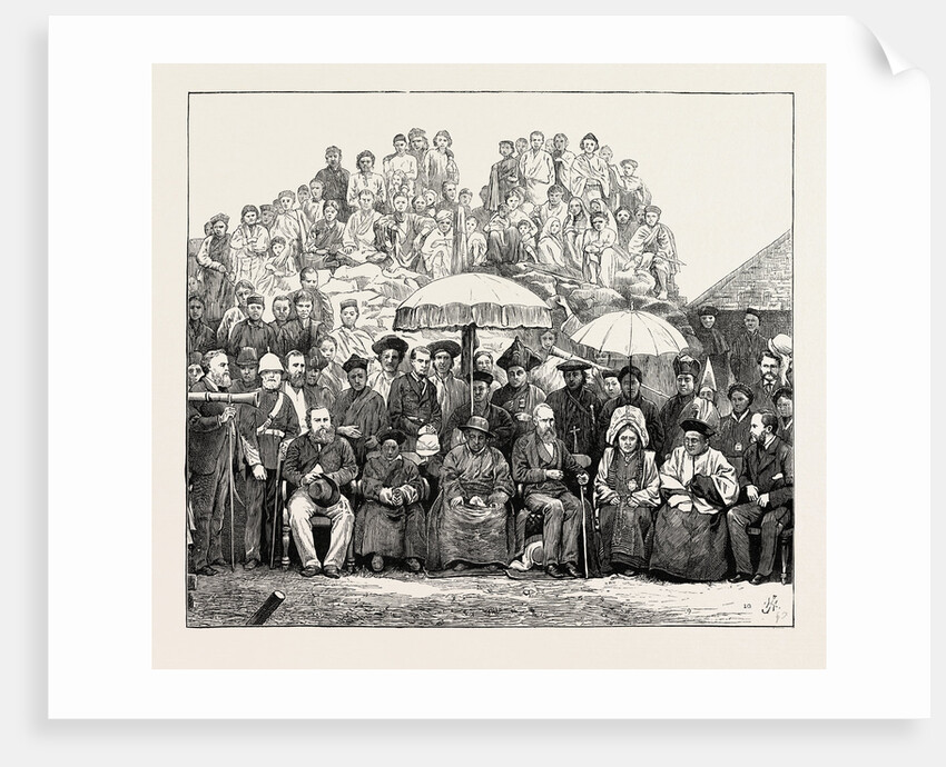 Grand Durbar at Darjeeling, India: Return Visit of the Lieut.-Governor of Bengal to the Rajah of Sikkim at Le Bong by Anonymous