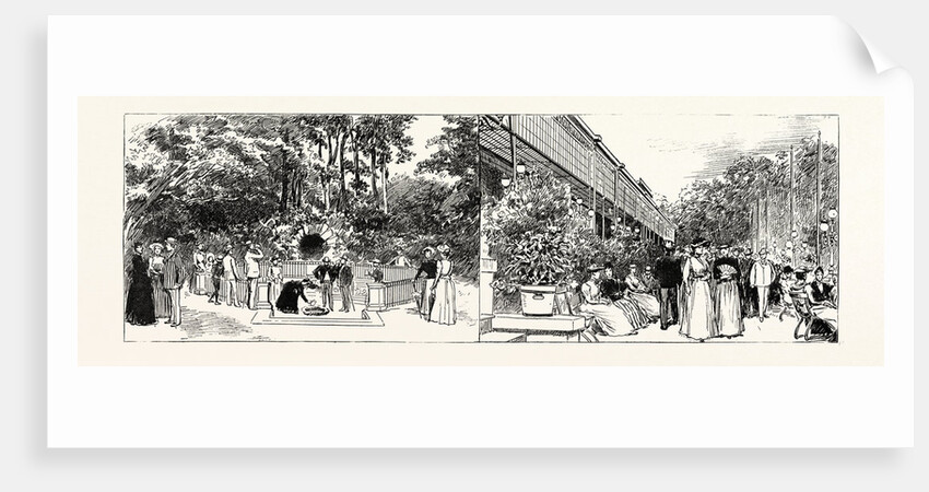 Bad Homburg Vor Der Hohe, Germany: The Louis Spring and the Promenade at the Kursaal by Anonymous