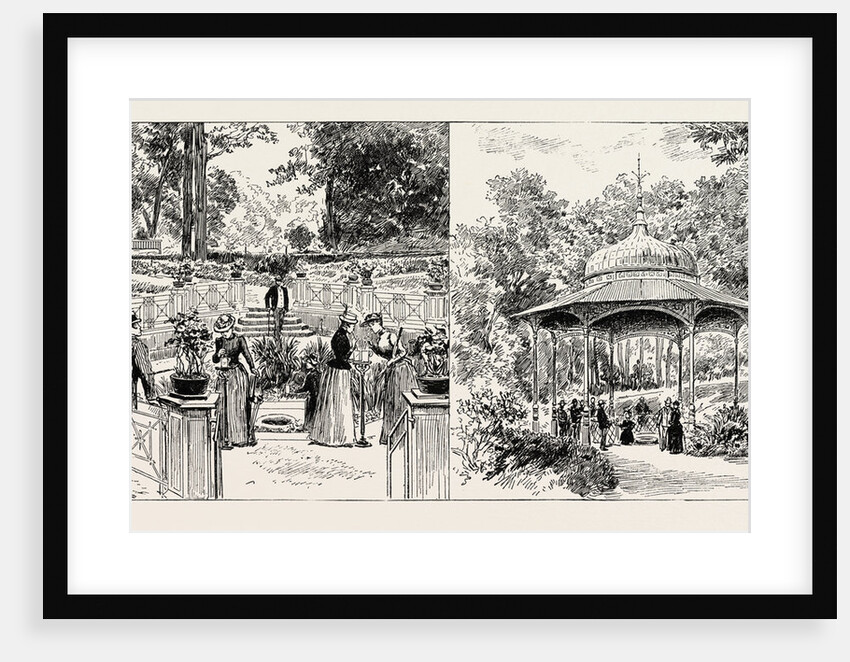 Bad Homburg Vor Der Hohe, Germany: The Stahl Spring, and the Louise Spring by Anonymous