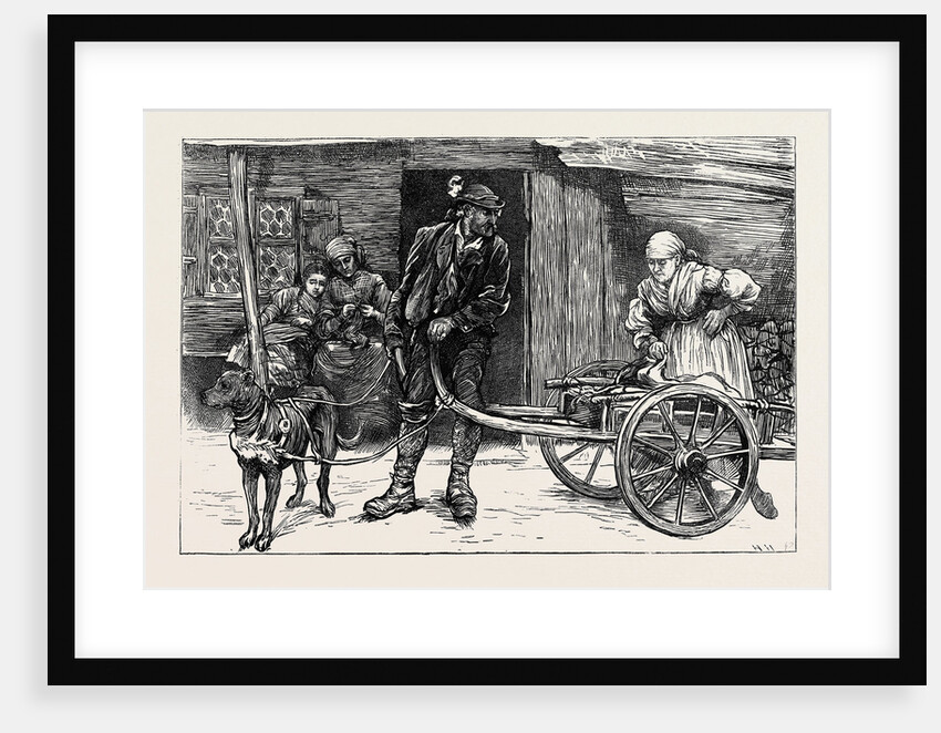 A Mountain Cheesemonger in Tyrol by Anonymous