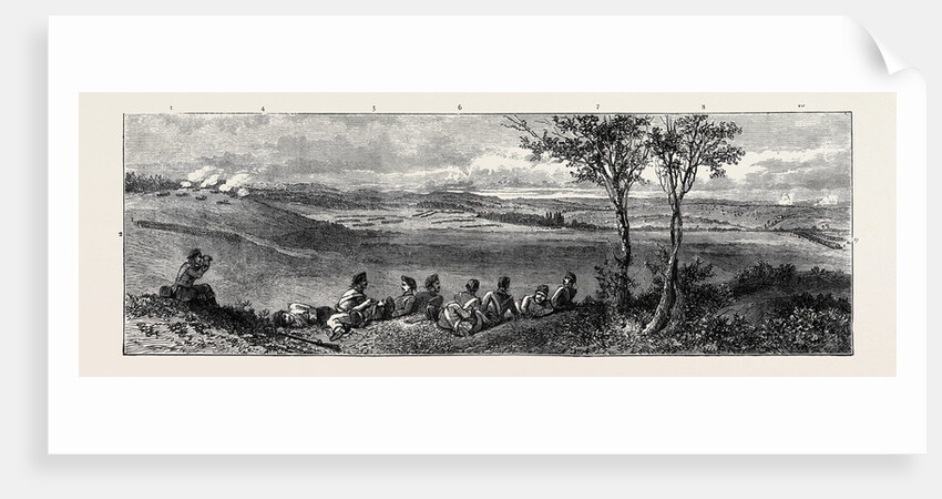 The Autumn Manoeuvres: Sir Alfred Horsford's Left on Launceston Heath Down by Anonymous