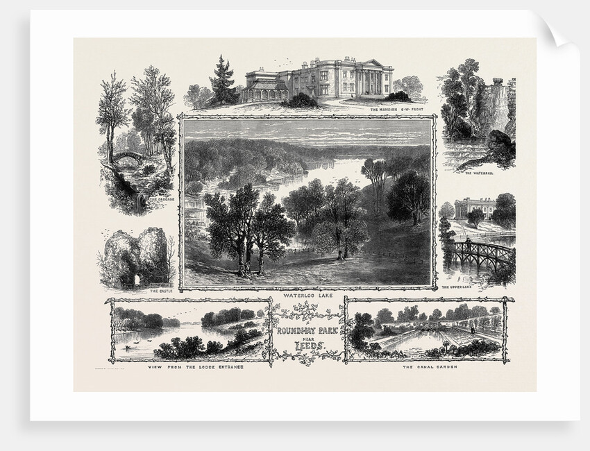 Roundhay Park Near Leeds by Anonymous