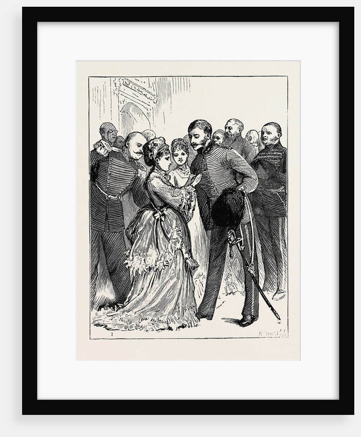 The British Volunteers in Ghent: Distributing the Medals in the Hotel De Ville by Anonymous