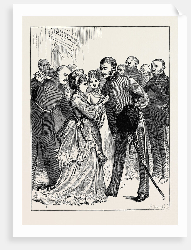 The British Volunteers in Ghent: Distributing the Medals in the Hotel De Ville by Anonymous