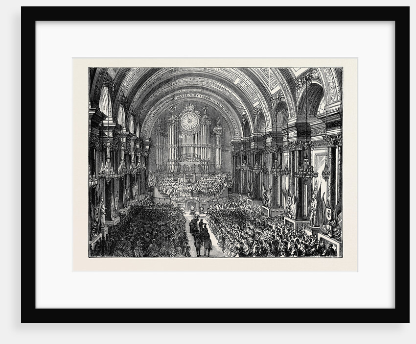 Prince Arthur at Leeds: Reception of the Prince at Victoria Hall by Anonymous