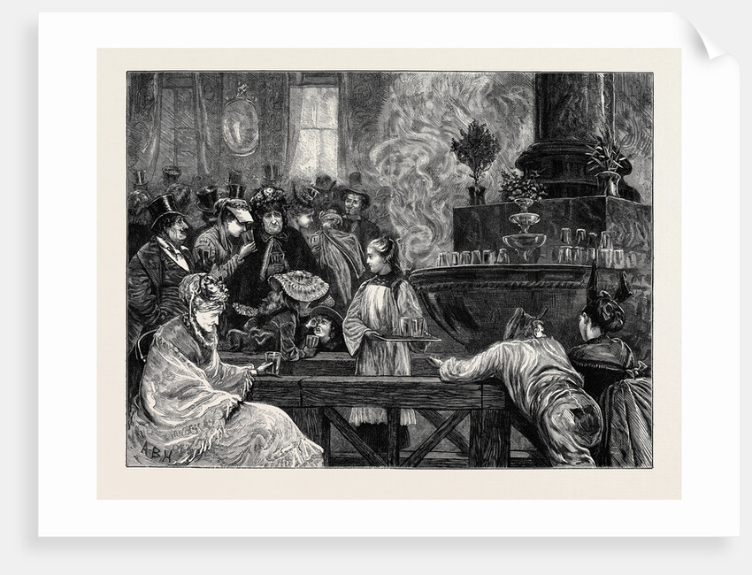 Taking the Waters at Baden-Baden by Anonymous