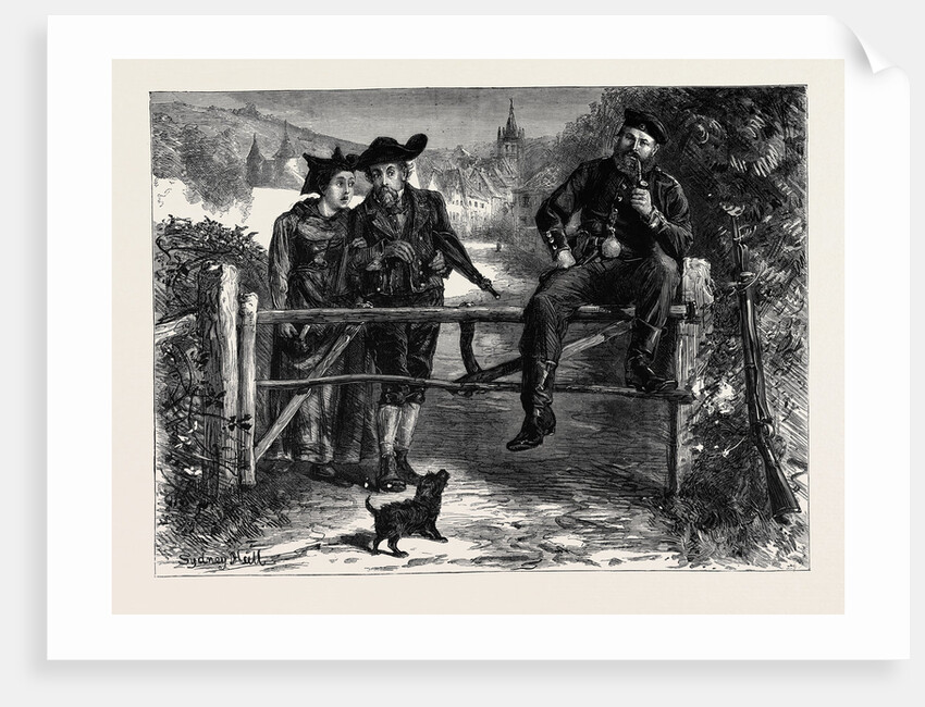 Over the Old Campaigning Ground, Possession is Nine Points of the Law by Anonymous