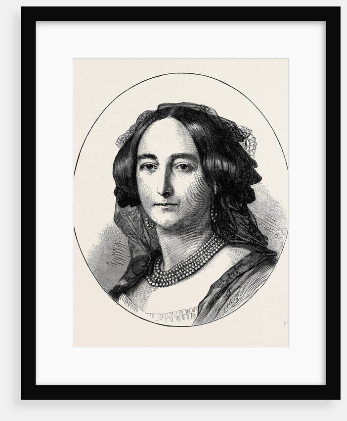 The Late Princess Hohenlohe-Langenburg, Her Majesty's Half-Sister by Anonymous