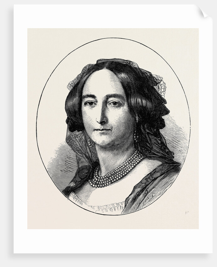 The Late Princess Hohenlohe-Langenburg, Her Majesty's Half-Sister by Anonymous