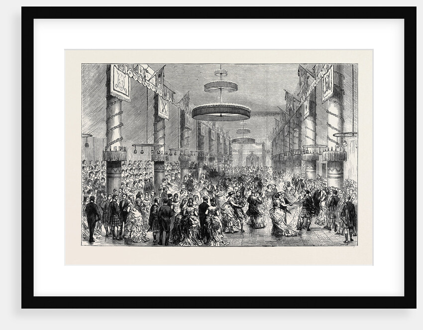 The Coming of Age of Viscount Reidhaven: The Ball Room, Castle Grant by Anonymous