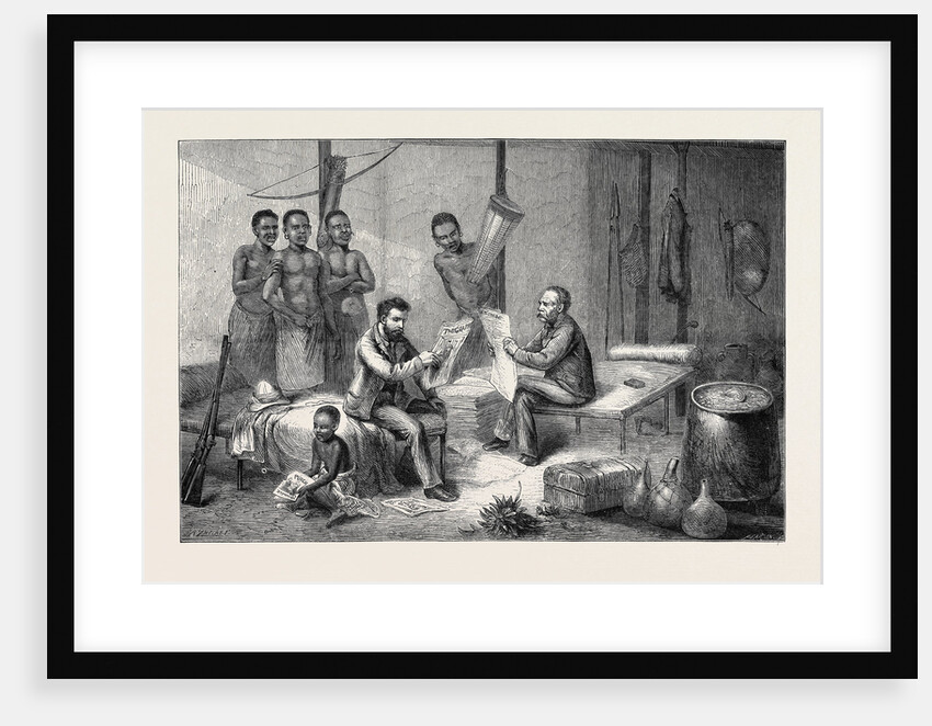 Dr. Livingstone and Mr. Stanley: Receiving Newspapers in Central Africa by Anonymous