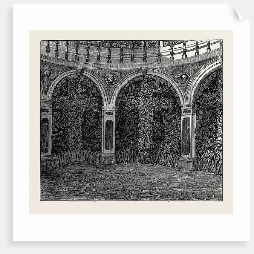 A Visit to the Battlefield of Solferino: Bones in the Ossuary by Anonymous