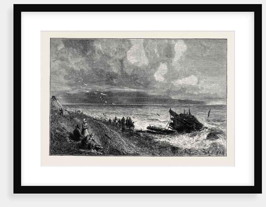 The Remains of the Royal Adelaide at Portland by Anonymous