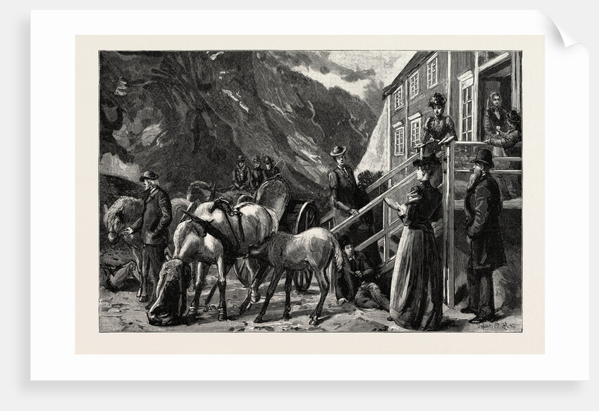 The Rendezvous at Horgheim, Under the Troktinder, Norway by Anonymous