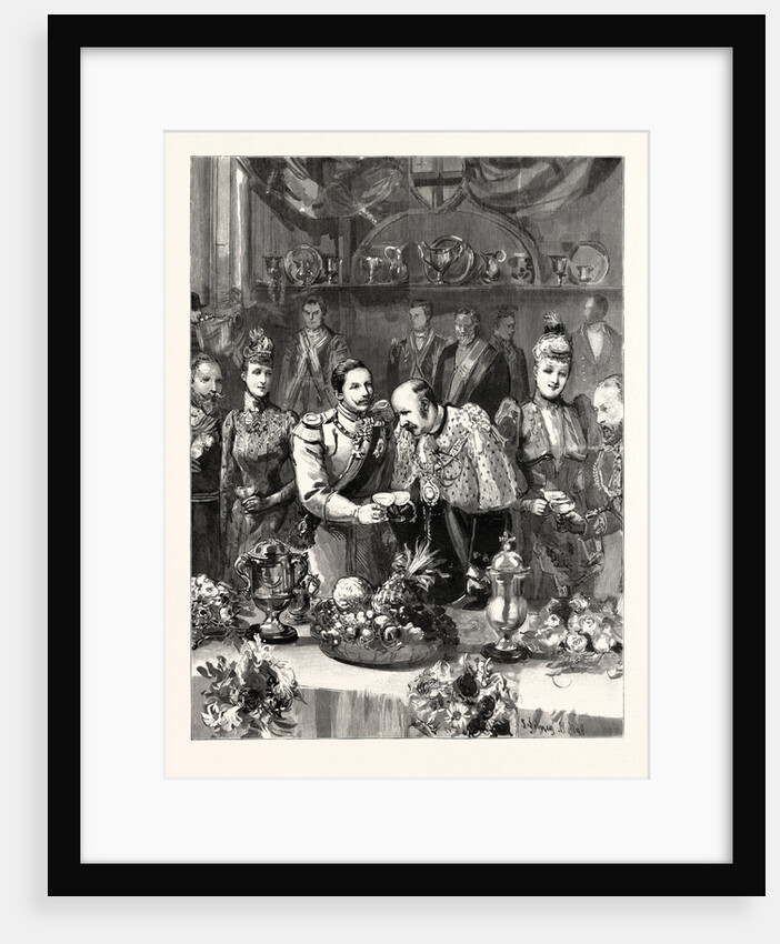 Prosit!: The Visit of the German Emperor to the City, the Banquet in the Guildhall, London by Anonymous