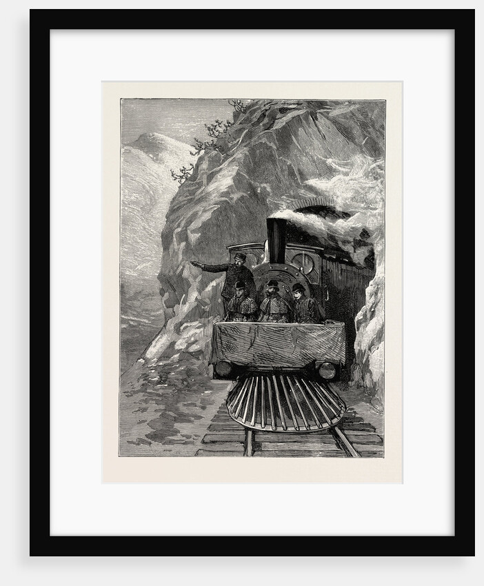 Lord Randolph Churchill in South Africa: Meeting a Constituent on the Platform of an Engine by Anonymous