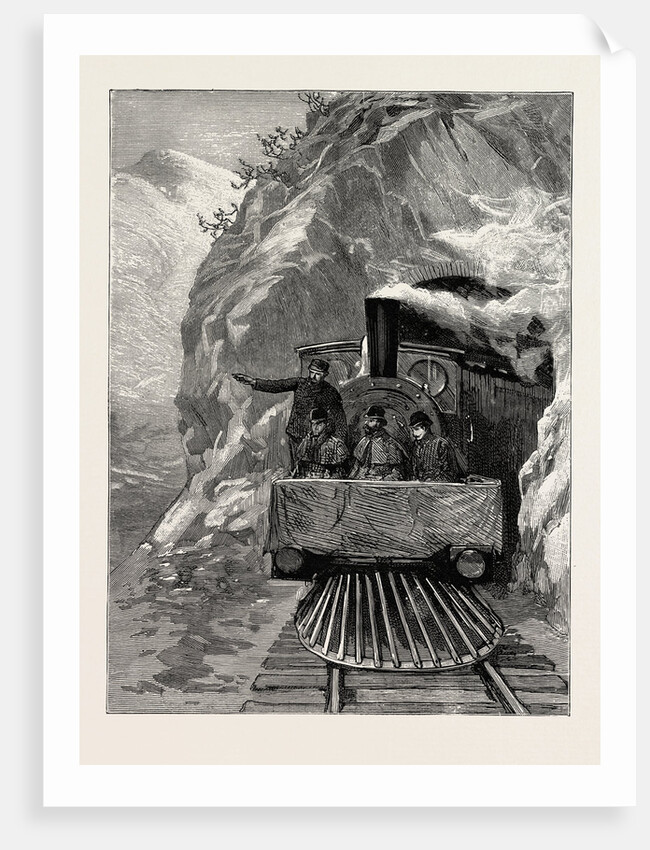 Lord Randolph Churchill in South Africa: Meeting a Constituent on the Platform of an Engine by Anonymous