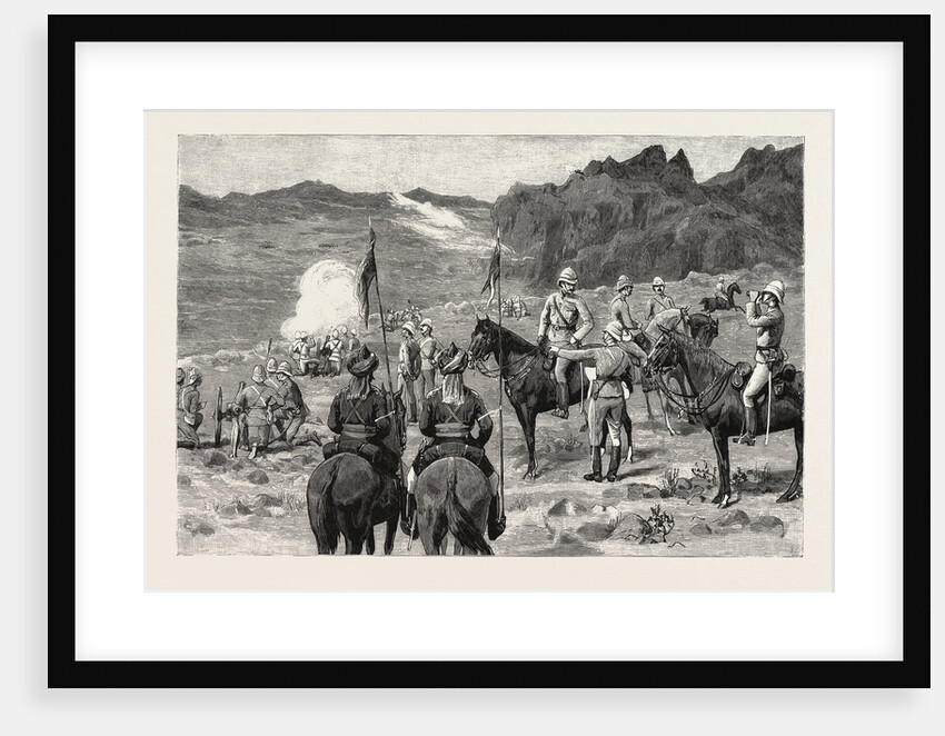 The Attock Manoeuvres: View from the Left Flank of the South Lines of Defence Looking West by Anonymous