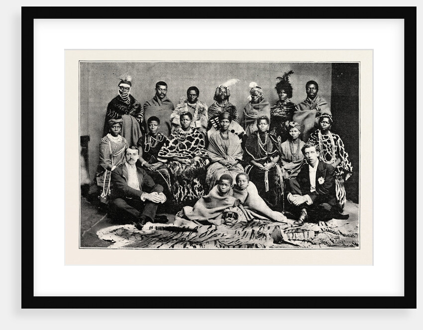 The African Native Choir, which Sang Before H.M. The Queen at Osborne by Anonymous