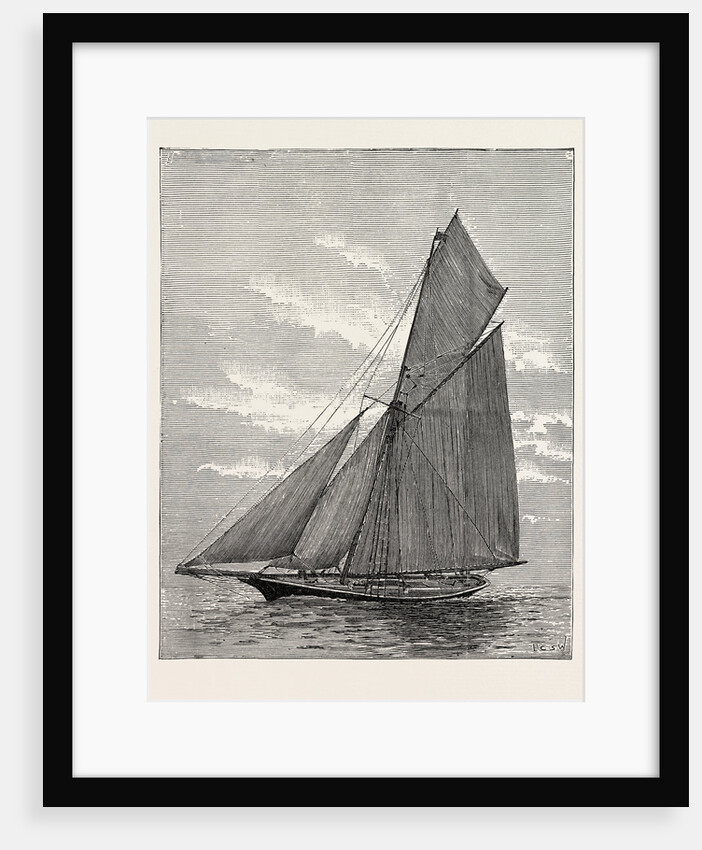 The German Emperor's Yacht Meteor, Late Thistle by Anonymous