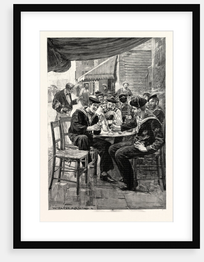 Chums: English and French Sailors on Leave at a French Port by Anonymous