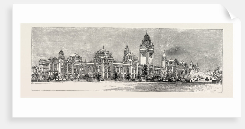 The South Kensington Museum Competition: Mr. Aston Webb's Design, which Has Been Accepted by the Government by Anonymous