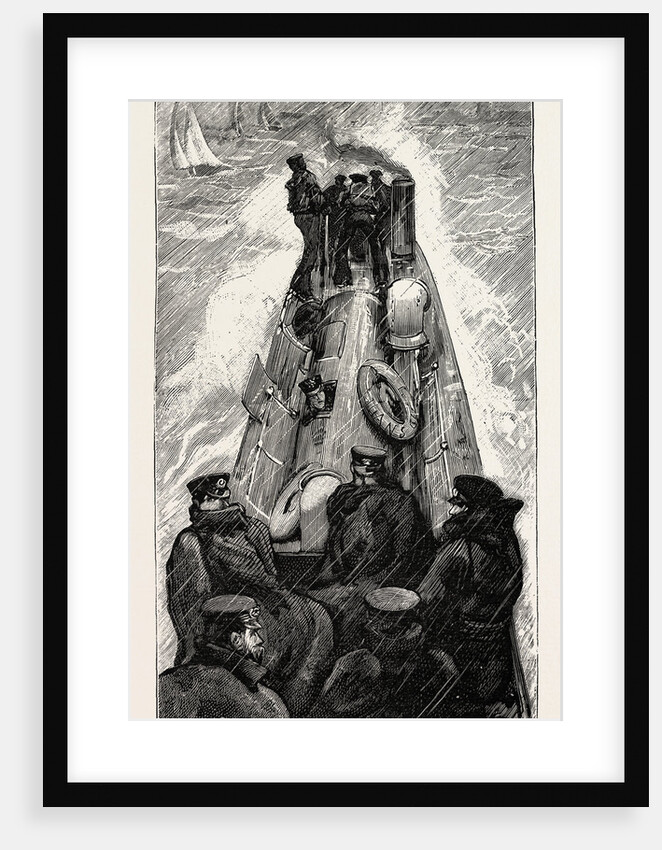 The Visit of the French Fleet: The Banquet Committee Going Ashore by Anonymous