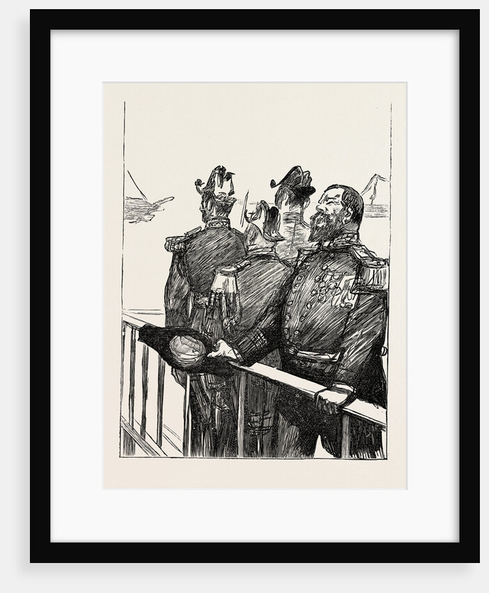 The Visit of the French Fleet: The Leader of the Cheers by Anonymous