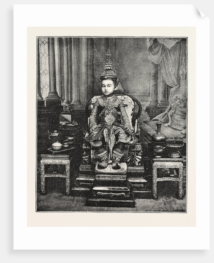 The Crown Prince of Siam in State Robes by Anonymous