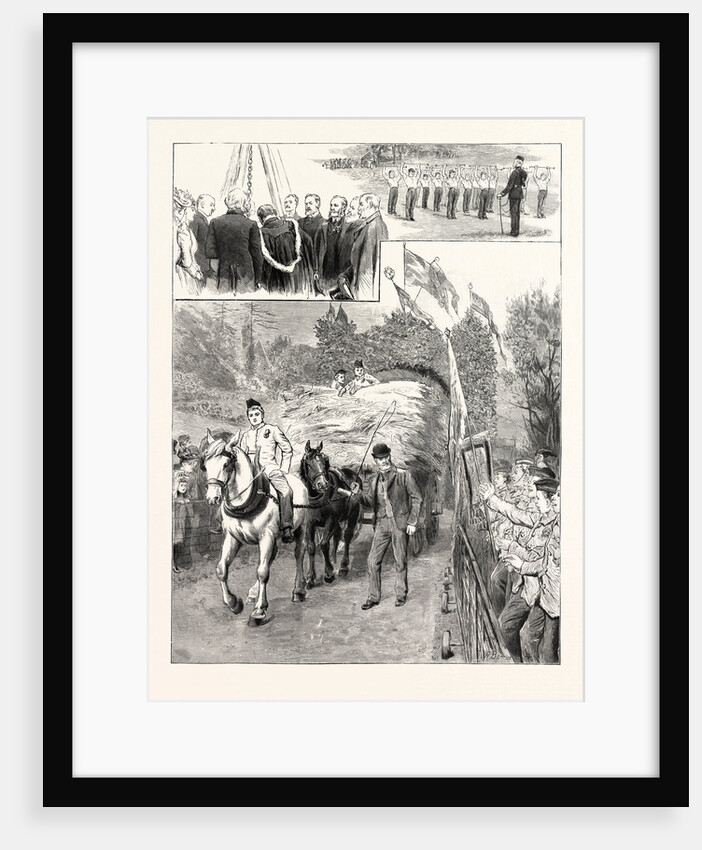 The Harvest at the Philanthrophic Home for Boys at Redhill: The Last Load by Anonymous