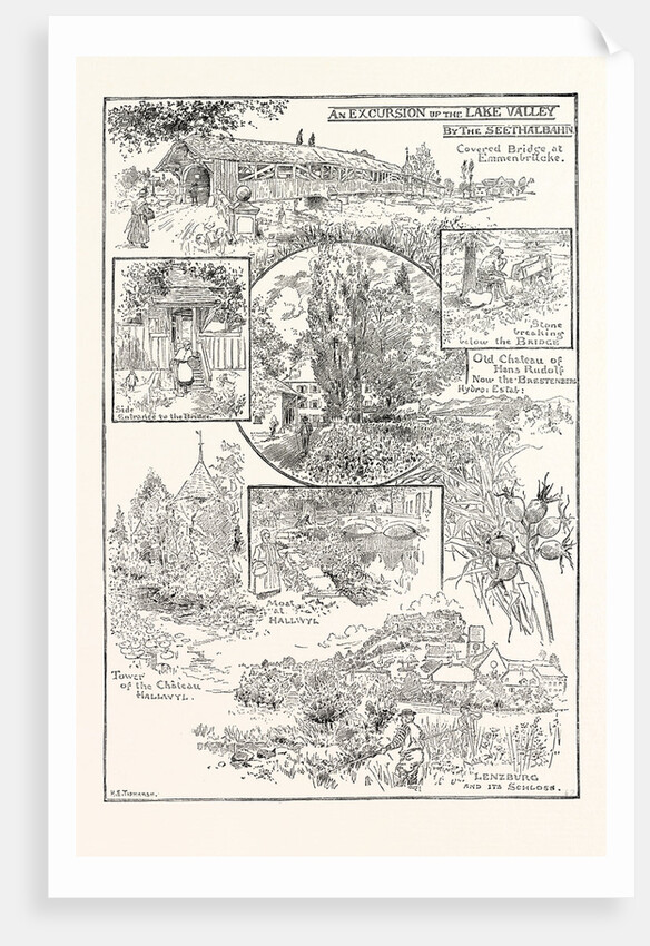 An Excursion Up the Lake Valley by the Seethalbahn by Anonymous
