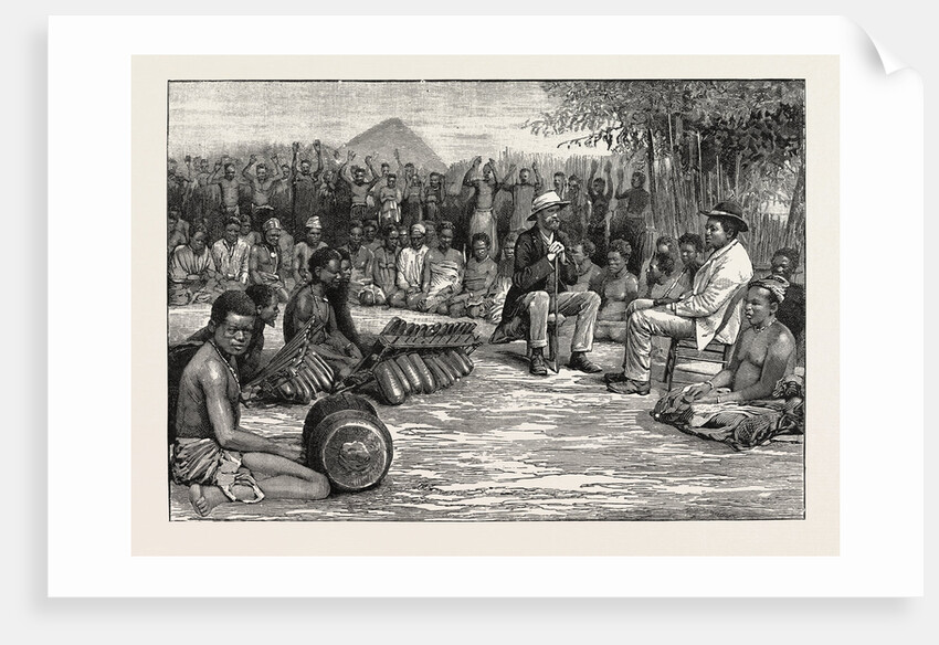 The Palaver Between Lewanika and Mr. F.E. Lochiner, Acting on Behalf of the British South Africa Company by Anonymous