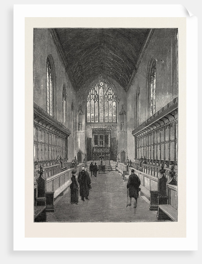 The New Chapel, Queen's College, Cambridge: The Entire Cost of which Has Been Defrayed by the Subscriptions of Members of the College and Their Connections by Anonymous